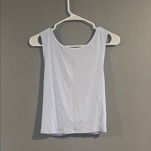 NWT Aerie Open Back Light Blue‎ Tank Top Size M